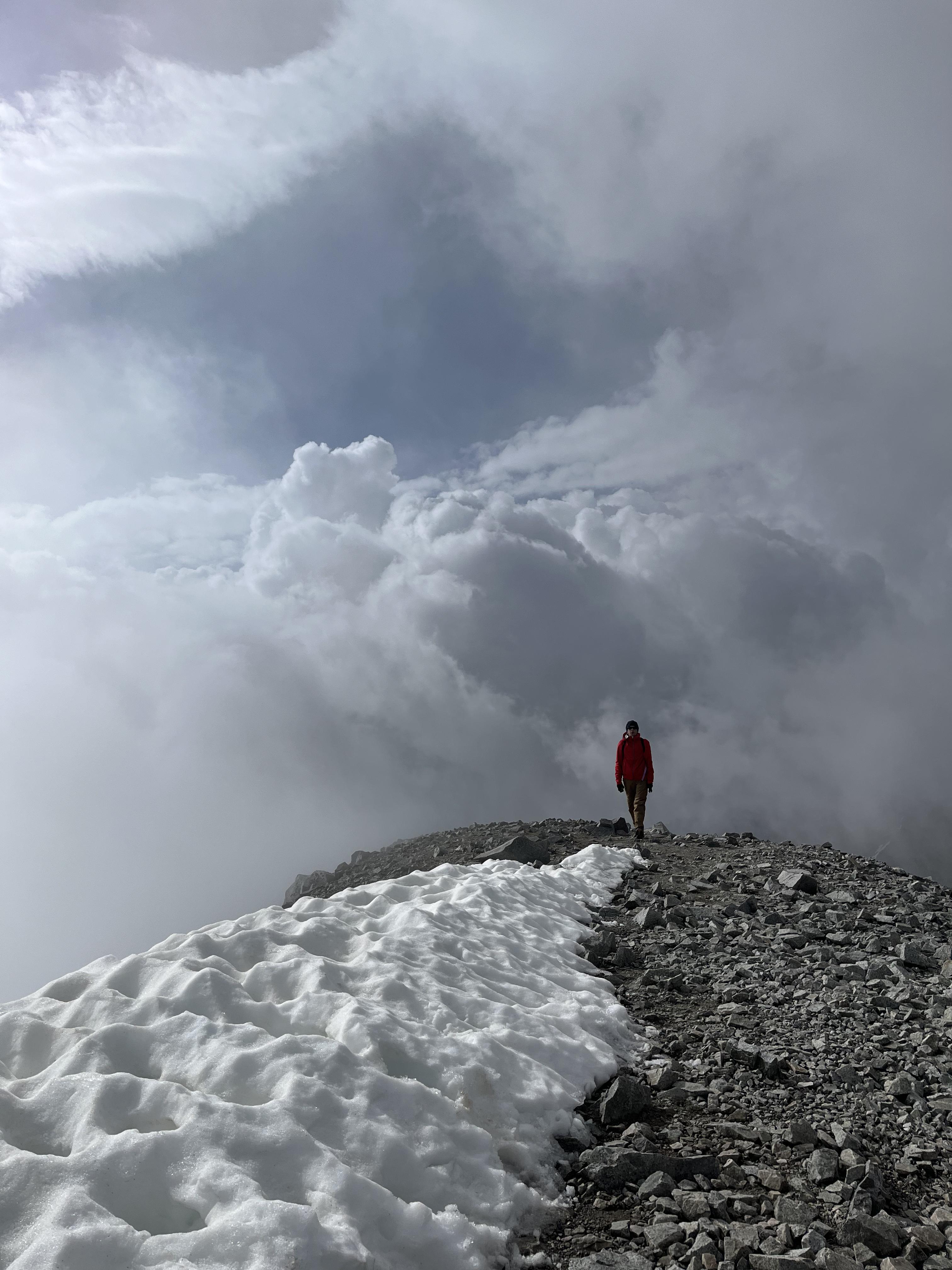 Cloudy summit