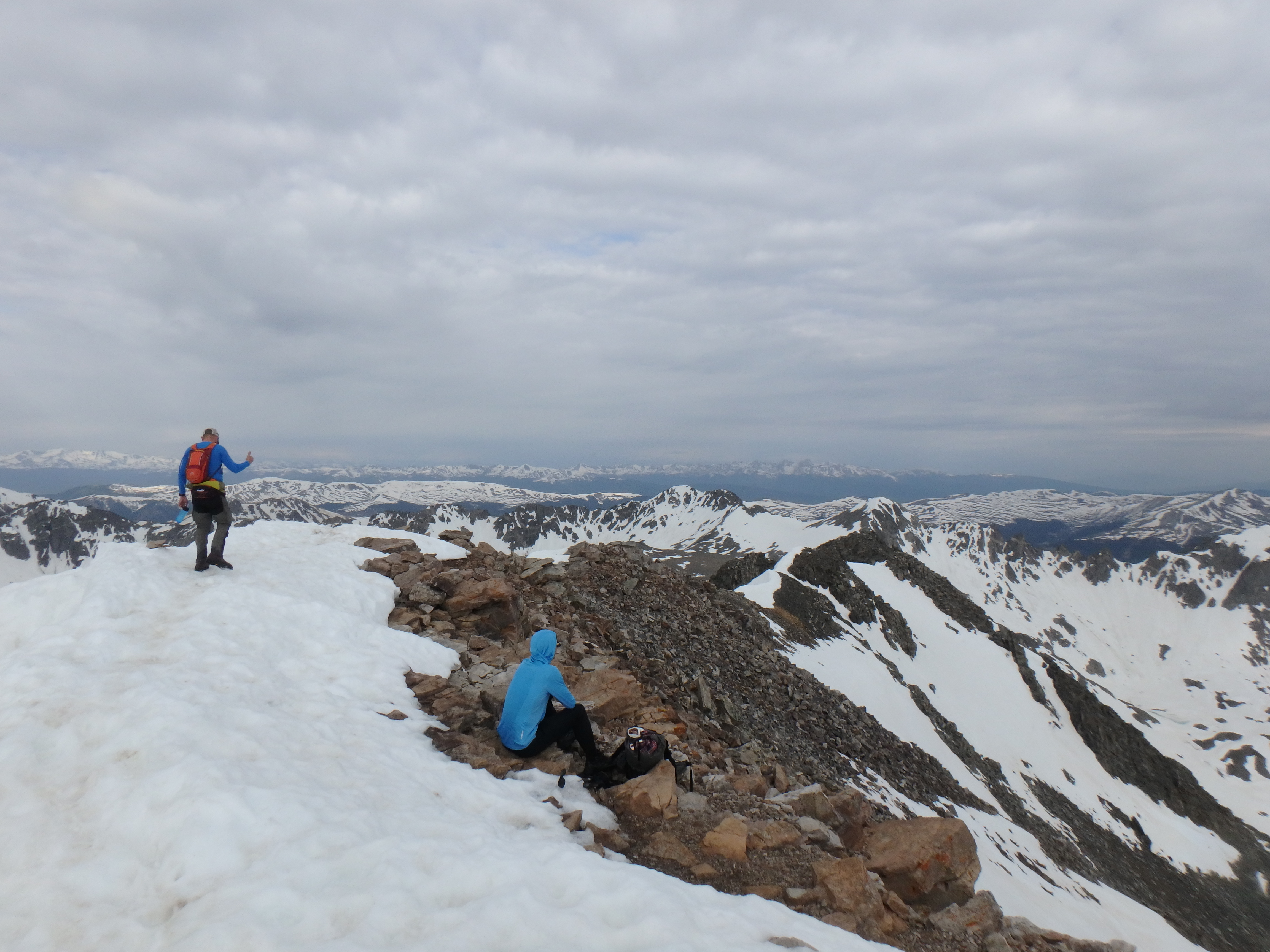 The peak