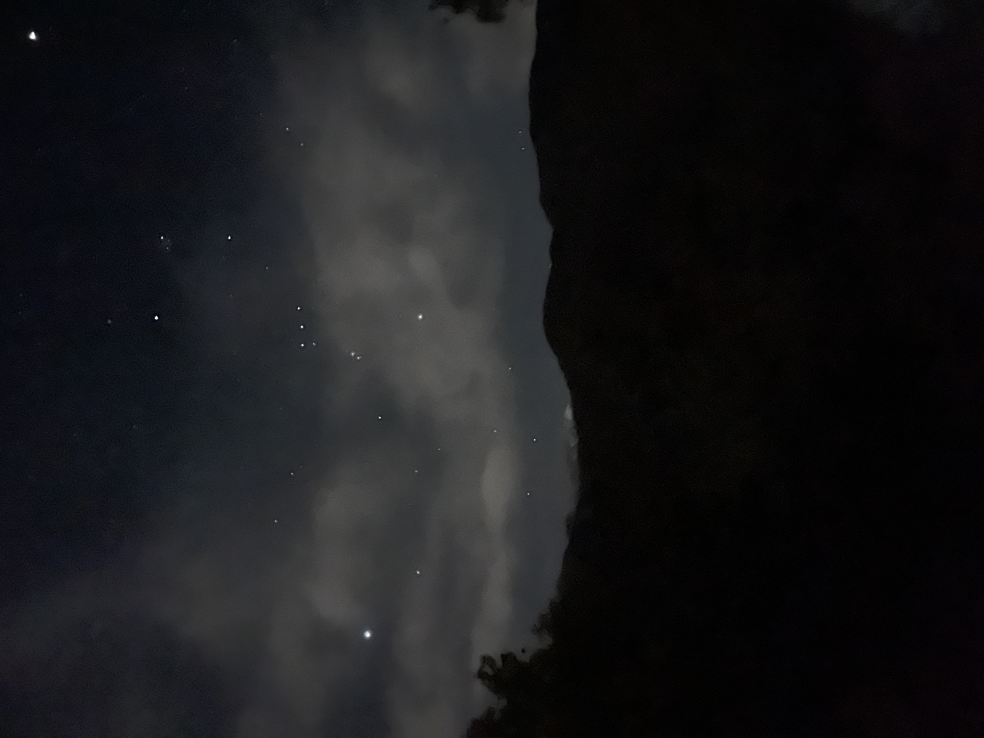 Pitch black